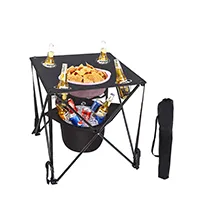 Picknick Camping einfache Lagerung Aluminium Tisch Großhandel