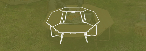 Camping-Tische aus Holz