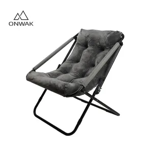 Weicher faltbarer Untertassenstuhl