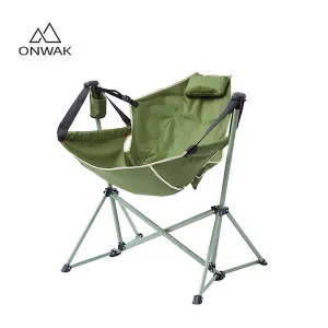 Schaukelnder Camping-Klappstuhl