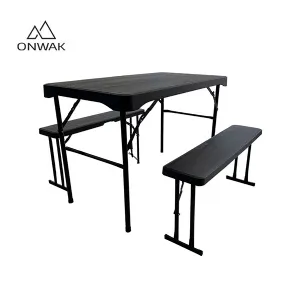 Kinder-Campingtisch mit Klappstuhl