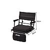Foldable and Adjustable Backrest Stadium Chair - 60C22W