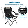 Quad Camping Folding Chair with Armrest - 60C05U