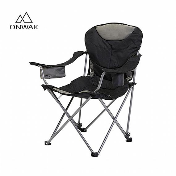 Quad Camping-Klappstuhl mit Armlehne