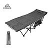 Folding Camping Cot With Mat - 61G01C