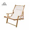 Camping Wooden Deck Folding Chair - 60C13W